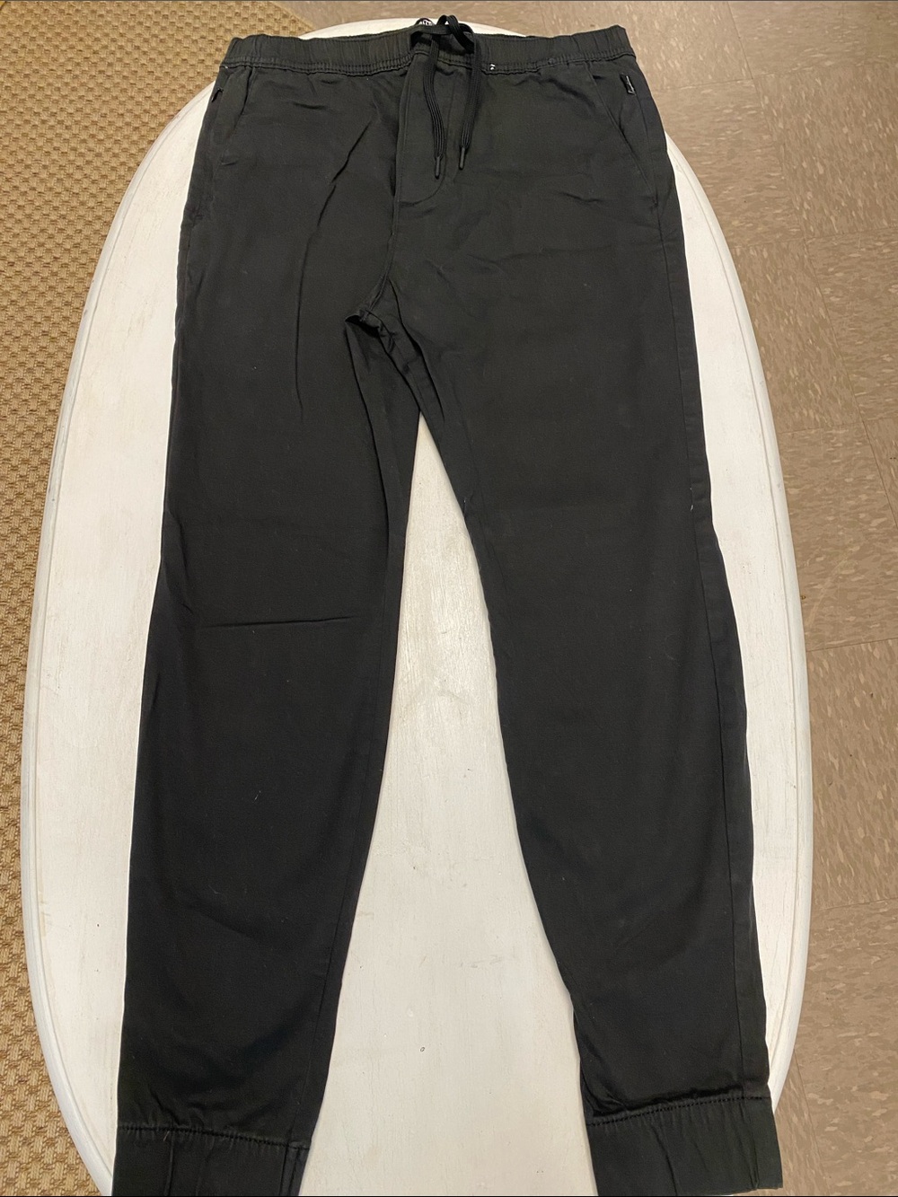 Hollister Black Drawstring Joggers